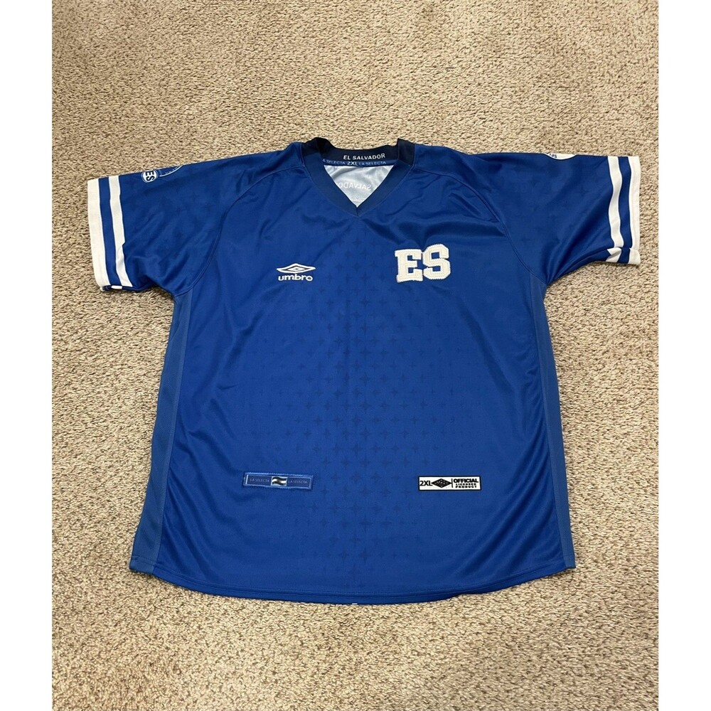 El Salvador Soccer Jersey Size XXL Men’s Fan Cuscatlan Jersey
